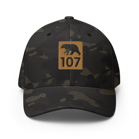 Bear 107 Structured Twill Cap