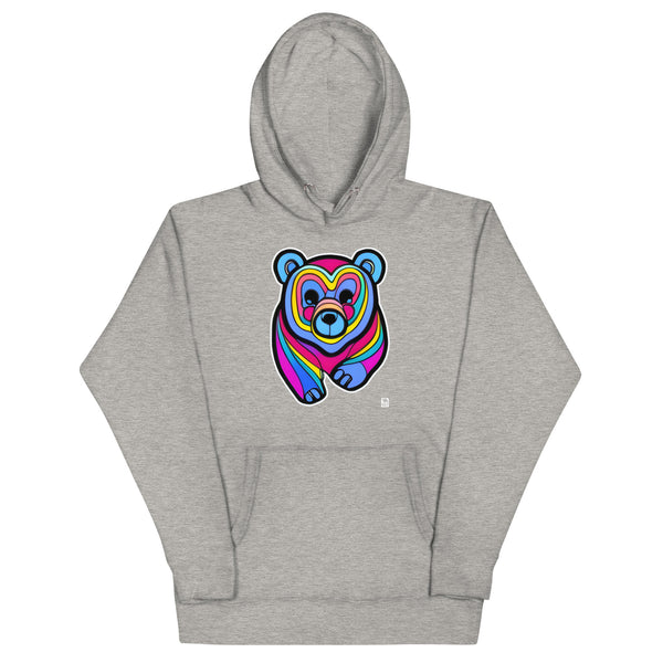 Gay Bear Pride Psychedelic Hoodie