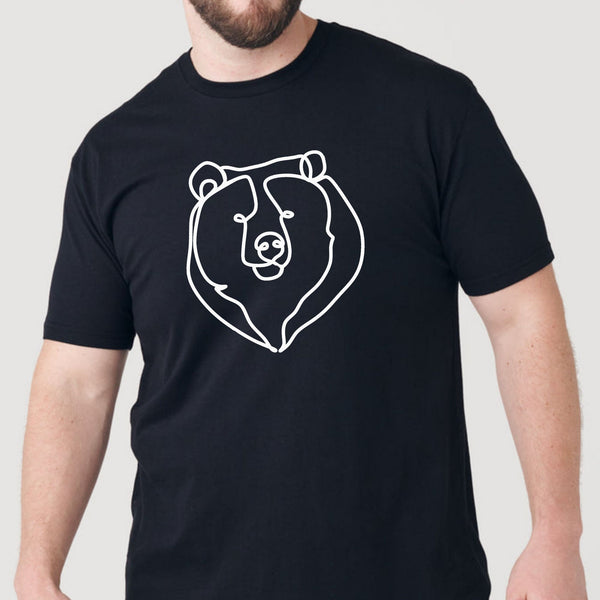 Bear Pride T-shirt Bear a'la Picasso