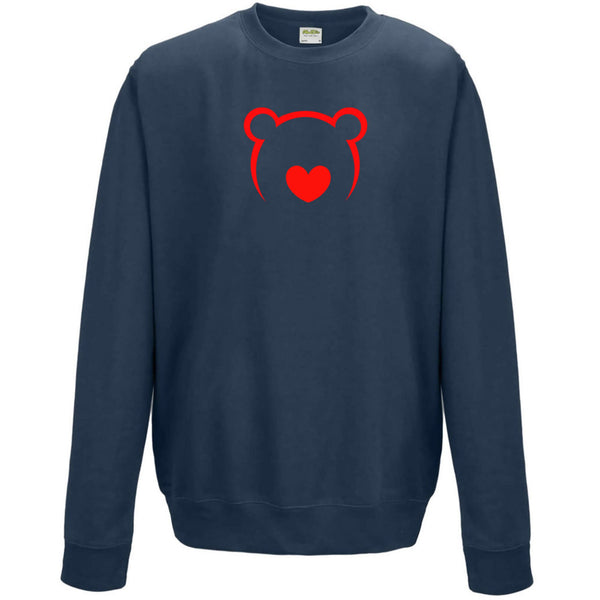 Bear Pride Sweatshirt I Heart Bear