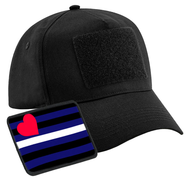 Gay Leather Pride Patch Cap