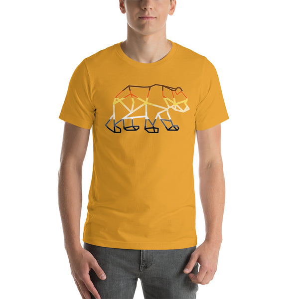 Bear Pride Walking Bear Unisex t-shirt